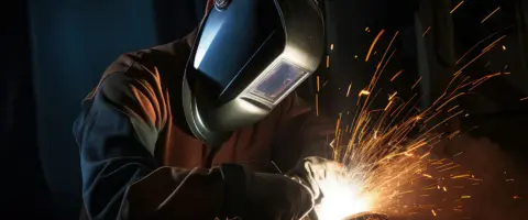 Aprendizaje de soldadura industrial. Accede a empleo y formación profesional.